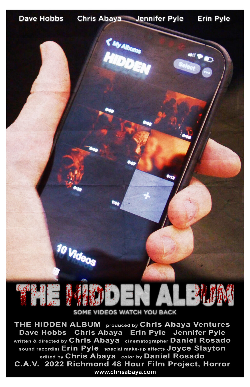 Filmposter for The Hidden Album